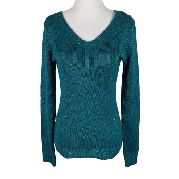 Guess Emerald Green Sweater - Picture 1 of 8